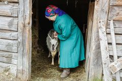 жительница деревни Сяргилахта