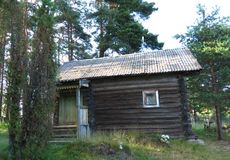 Часовня Иоанна Крестителя с культовой рощей, 1865 г.